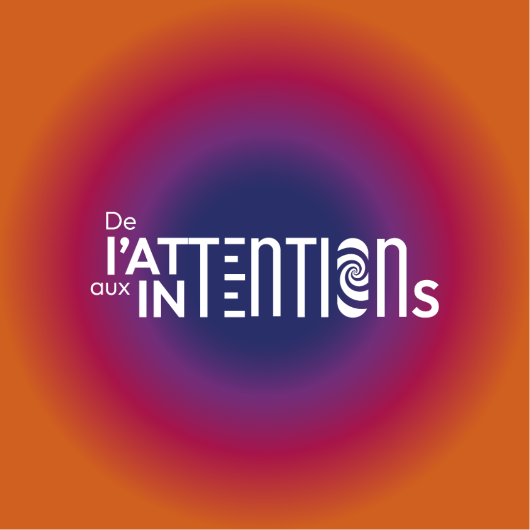 Logo De l'Attention aux Intentions sur fond dégradé par Kyracom