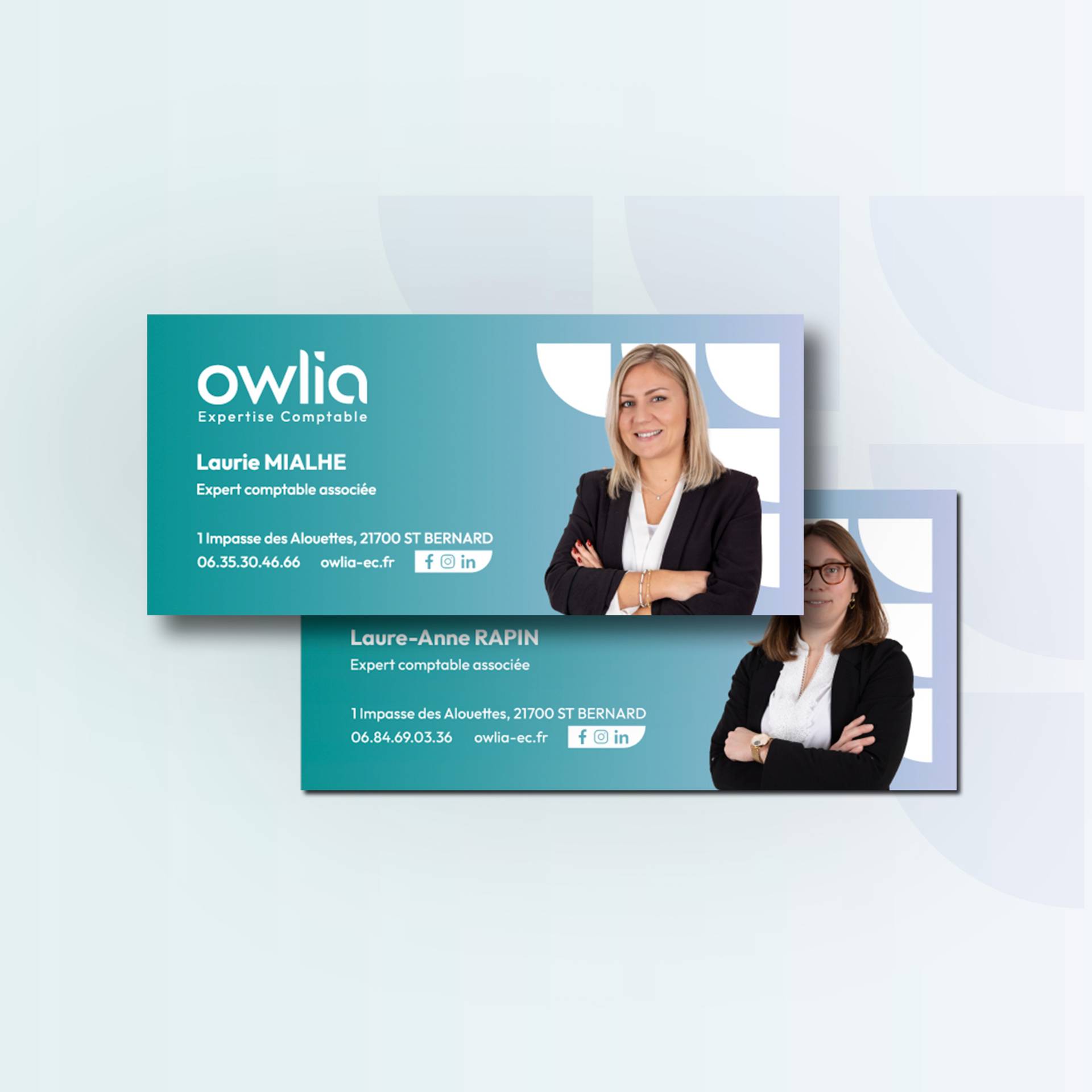 signature, mail, owlia, expert comptable, dijon, chouette